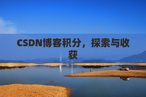 CSDN博客积分，探索与收获